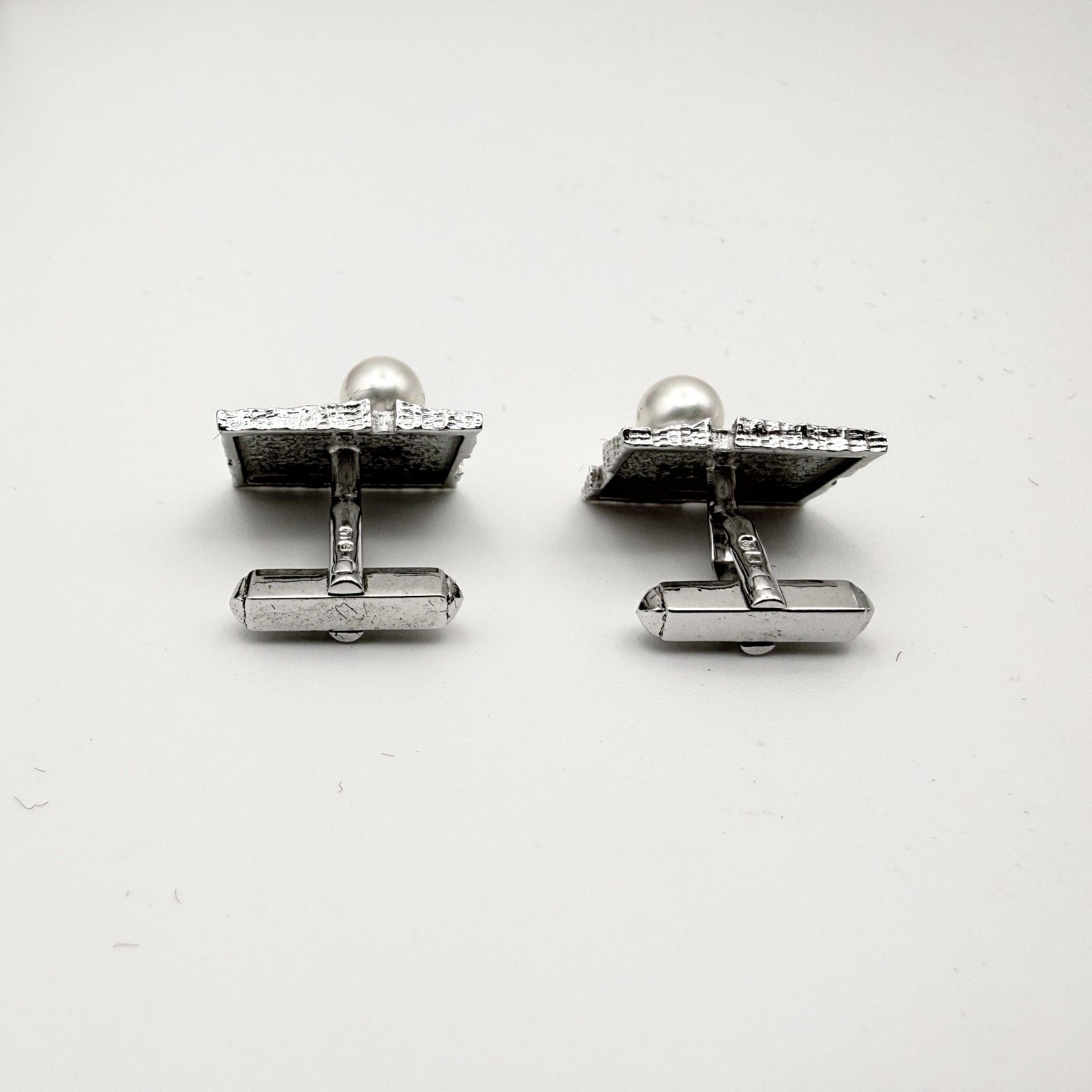 TASAKI（タサキ） パール カフス・ネクタイピン セット シルバーカラー