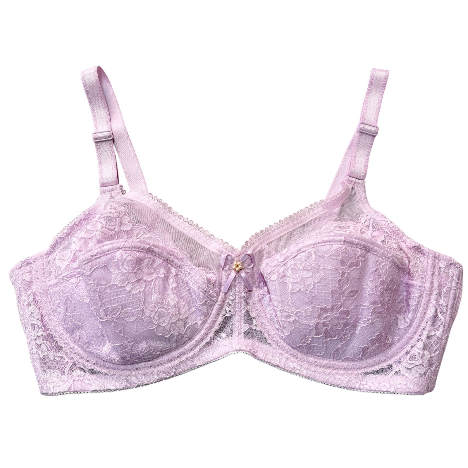 未使用品】Chandeal シャンデール ブラジャー D80 ラベンダー