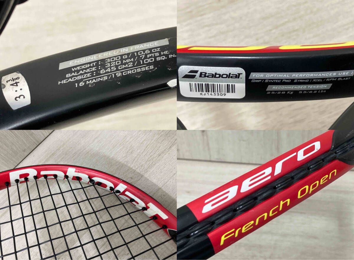 BabolaT AERO PRO DRIVE FRENCH Open 硬式テニスラケット サイズ3