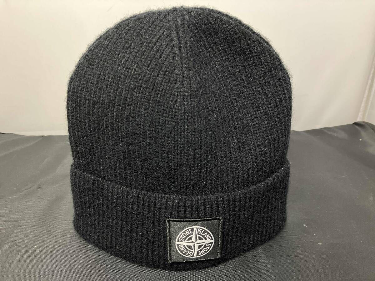 Stone Island ストーンアイランド コンパスパッチ リブビニー ニット 