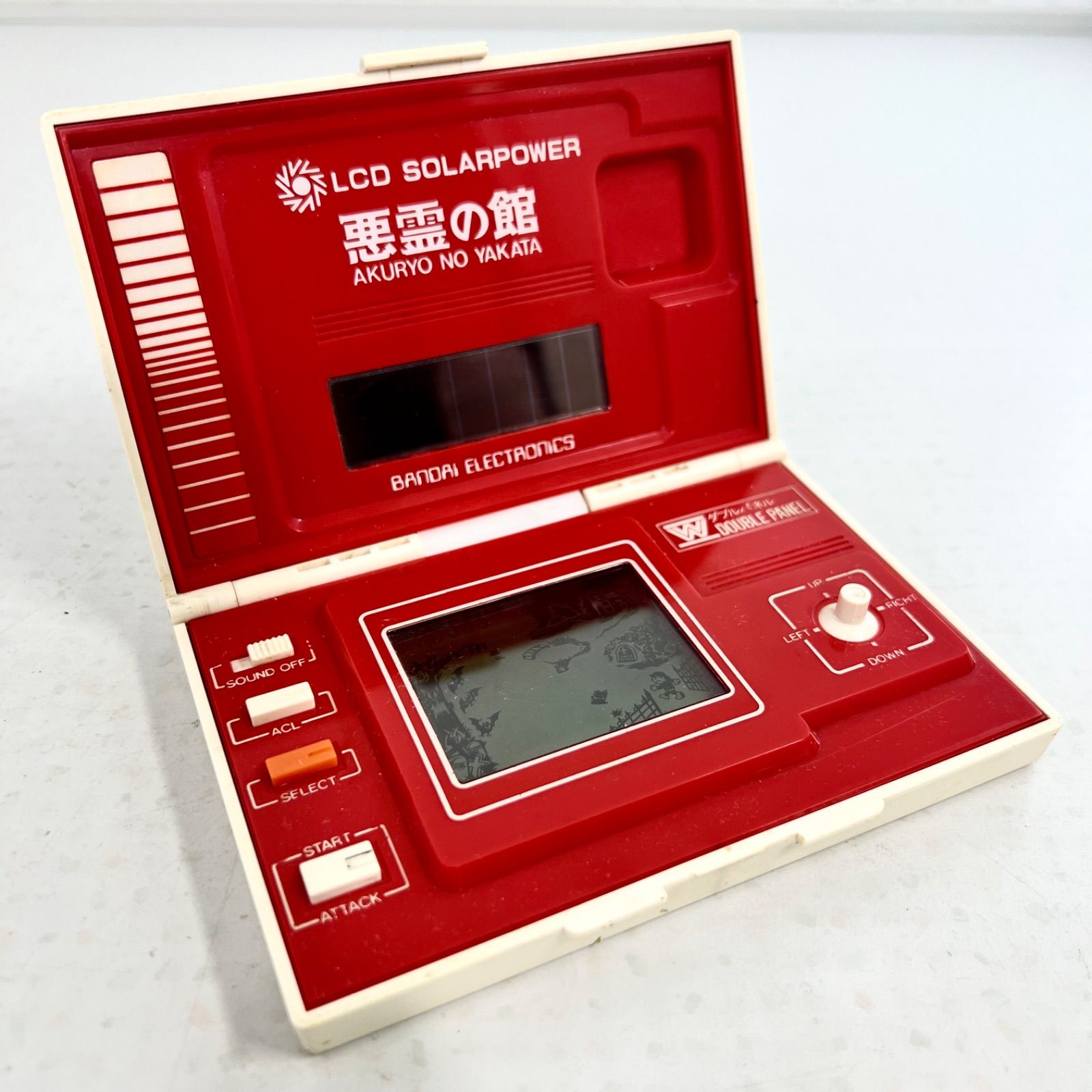 BANDAI - 新品 バンダイ LCD バンダイ LCDゲーム 悪霊の館 ソーラー