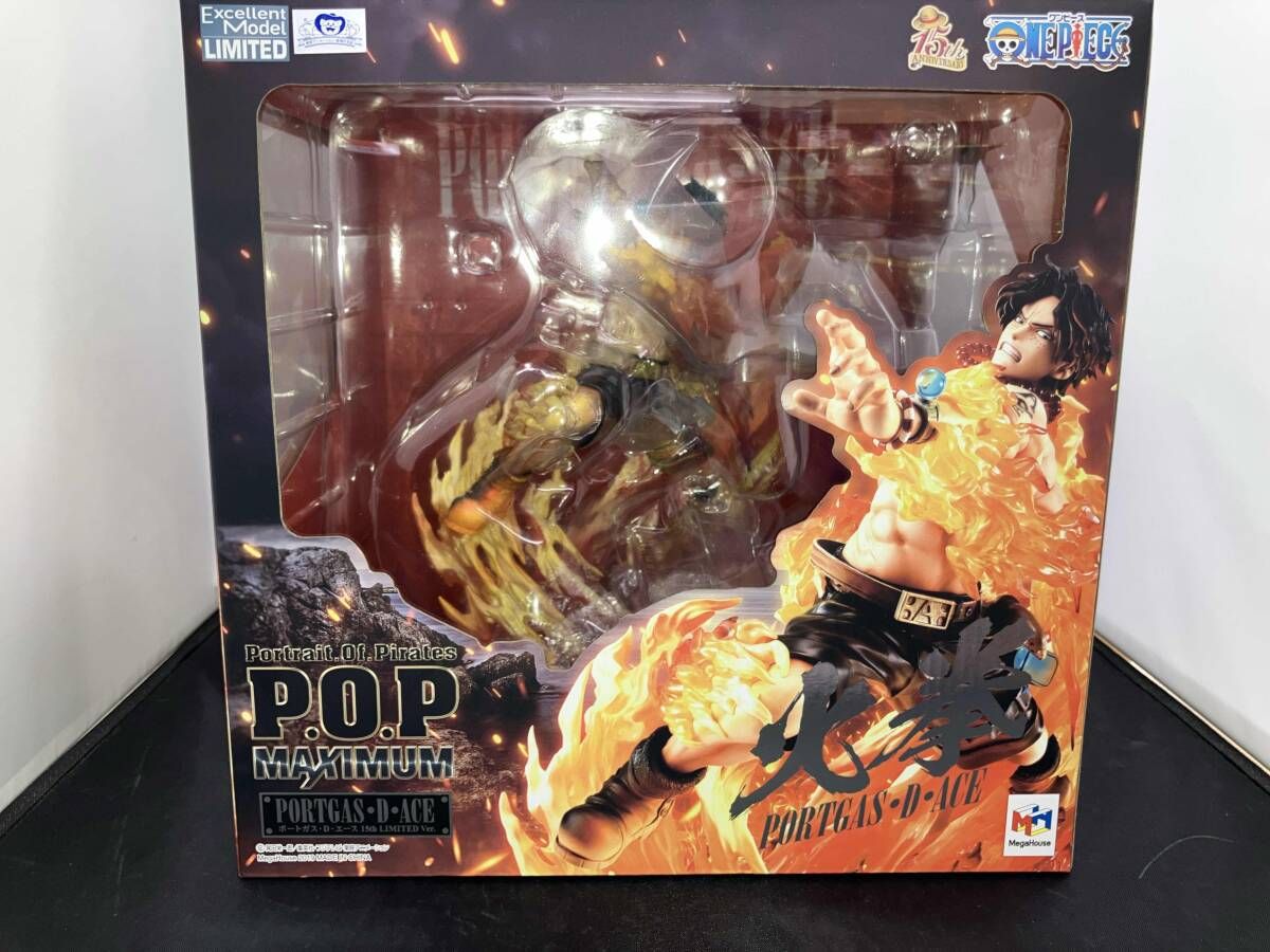 ワンピース エース 15th LIMITED Ver.超限定復刻版 ワンピース」より「ポートガス・D・エース」フィギュアが、“超限定復刻