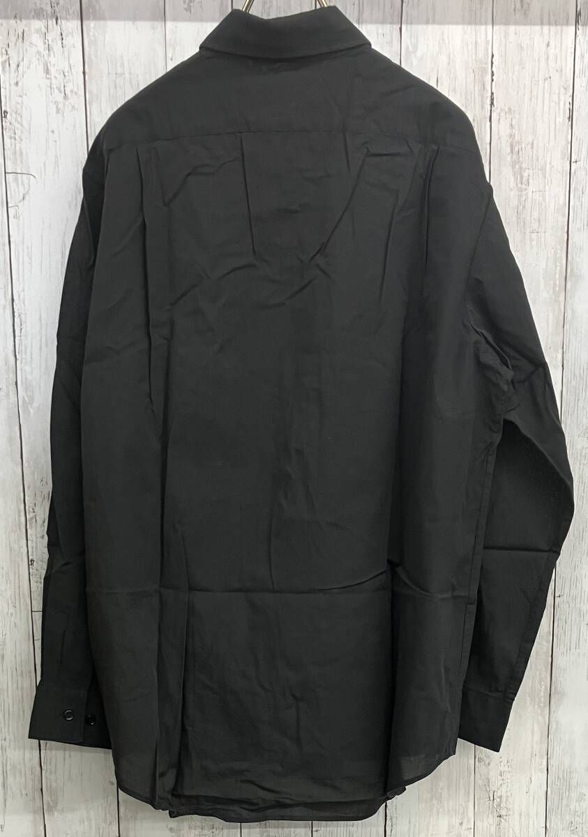 FOLL cotton wool skipper shirt フォル 長袖シャツ スキッパーシャツ