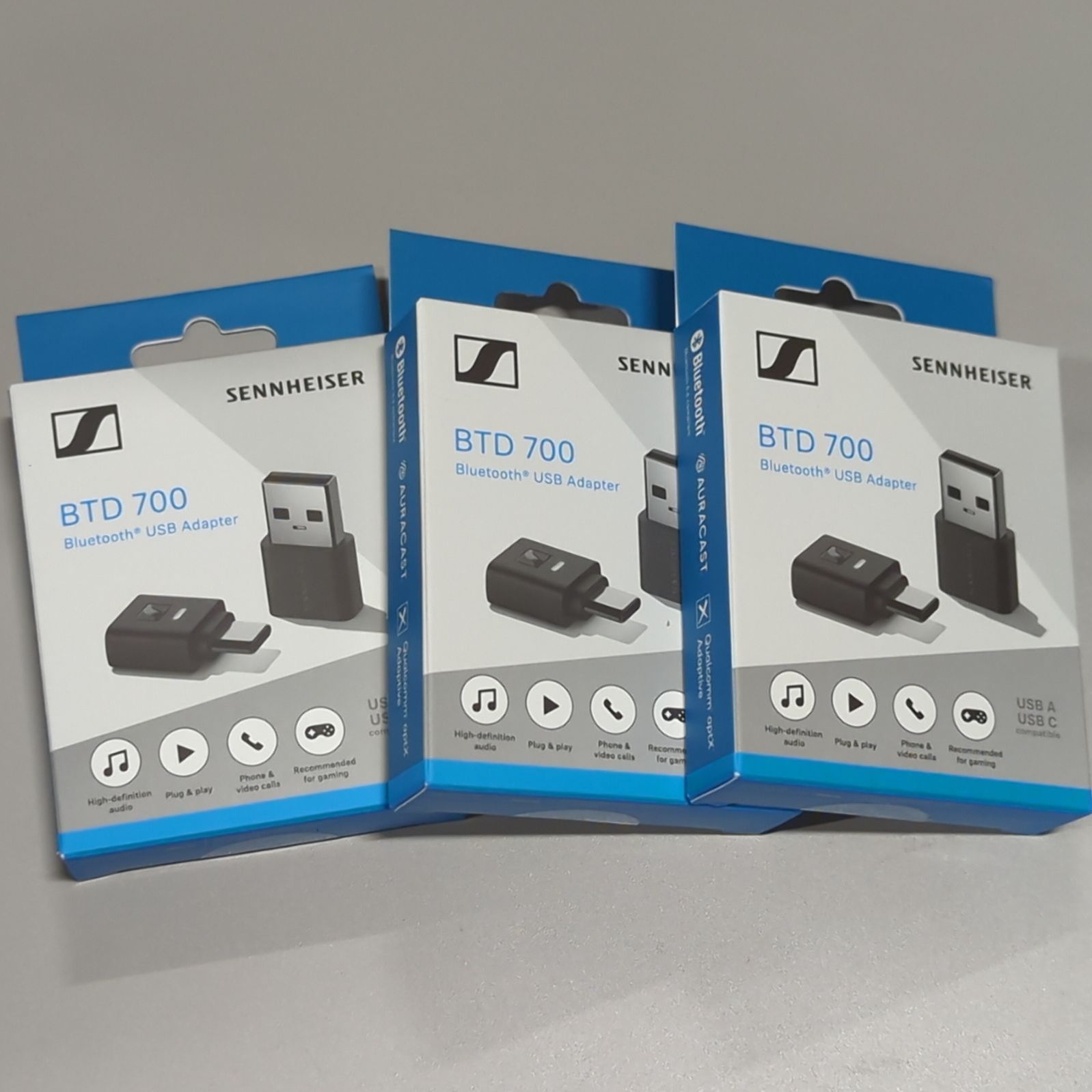 新品未使用 Sennheiser ゼンハイザー BTD700 USBアダプター Sennheiser BTD700 Bluetooth 5.4 USB Type-C Dongle Adapter Support