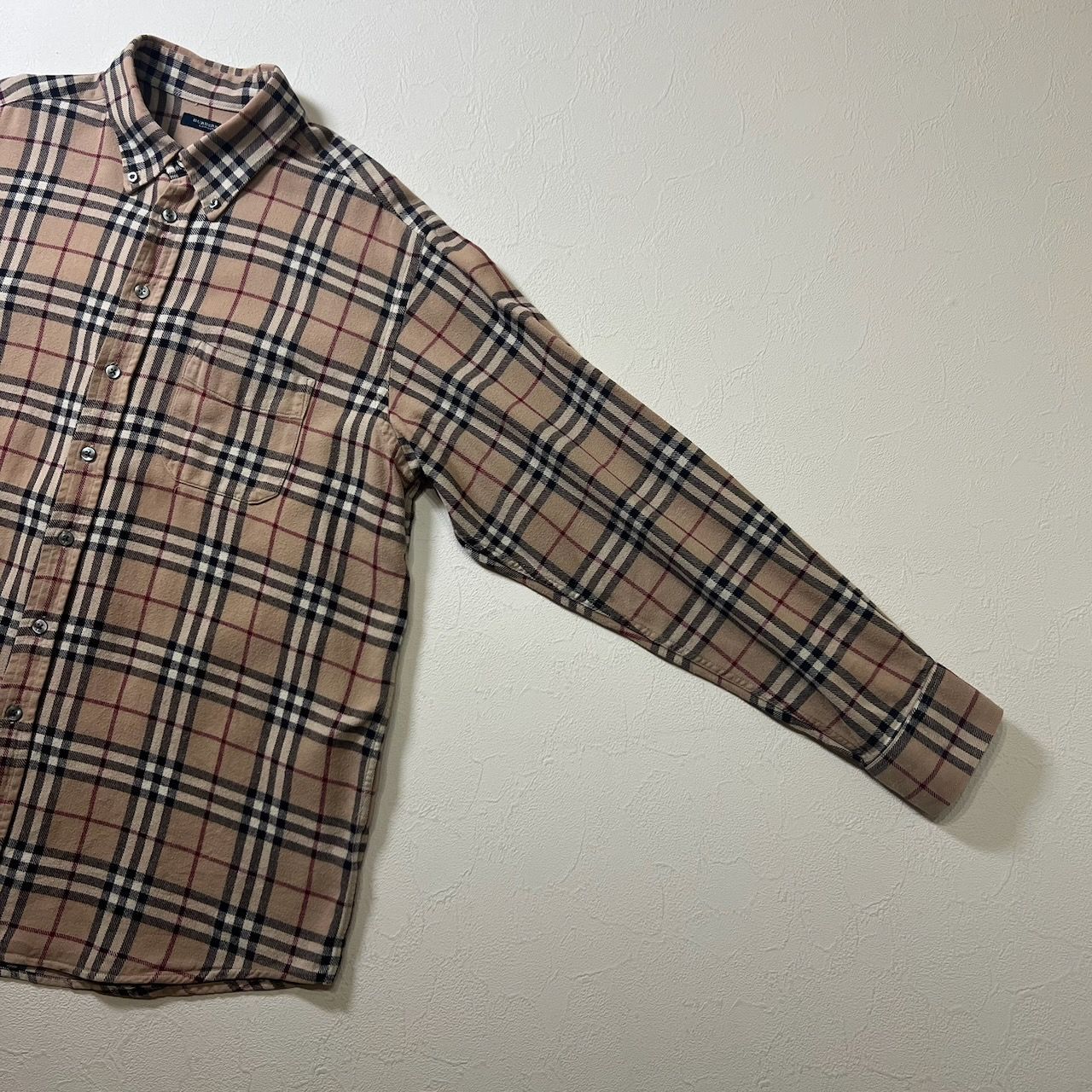 UK Burberry London BD ノバチェック 長袖シャツ バーバリーロンドン 