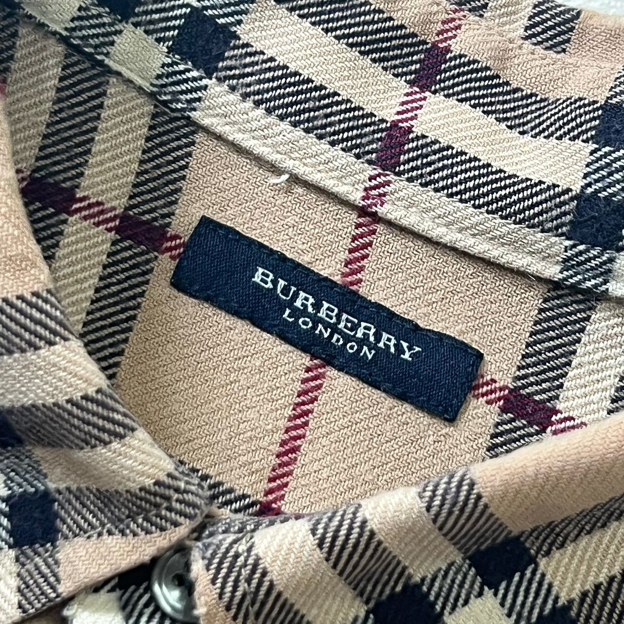 Burberry London バーバリー ロンドン ノバチェック 長袖 シャツ