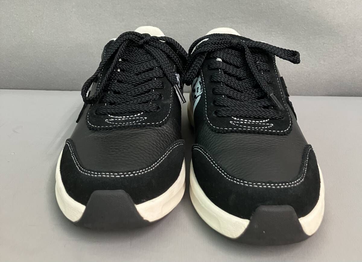SANGACI0 サンガッチョ BRANDALISED バンクシー BLOW BLACK スニーカー 