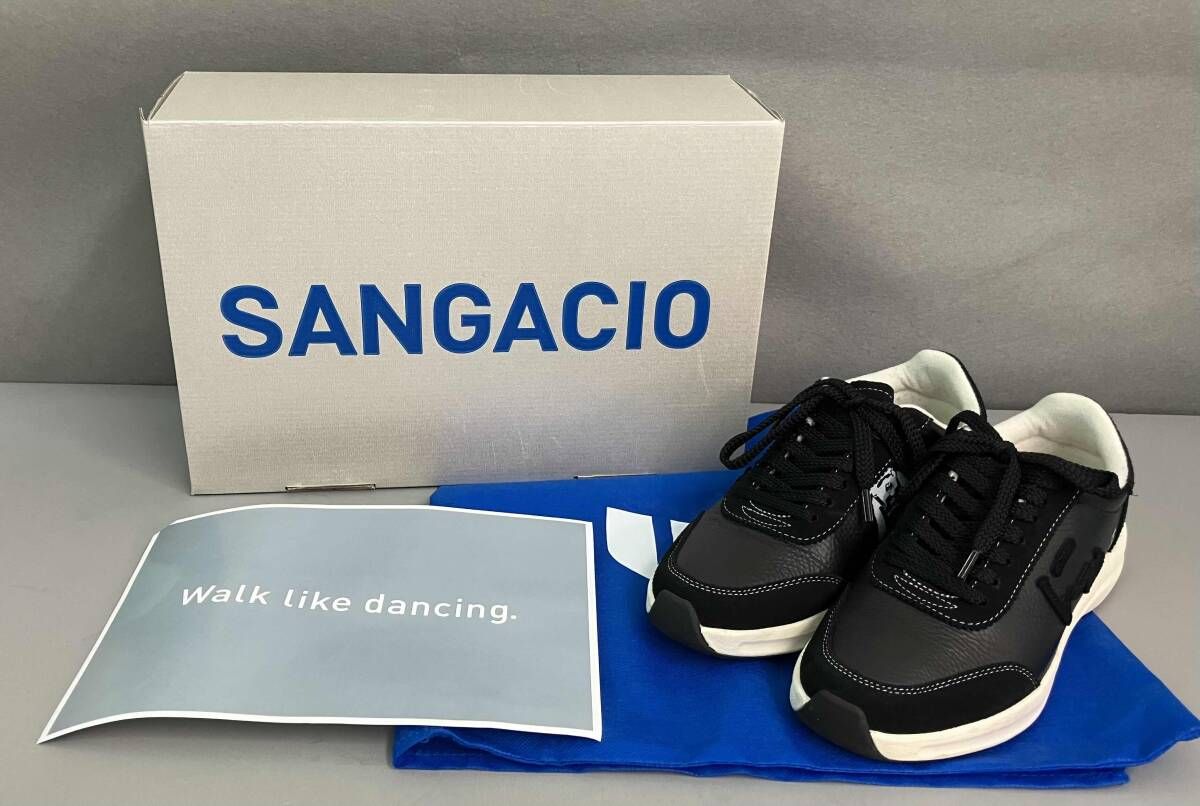 SANGACI0 サンガッチョ BRANDALISED バンクシー BLOW BLACK スニーカー 