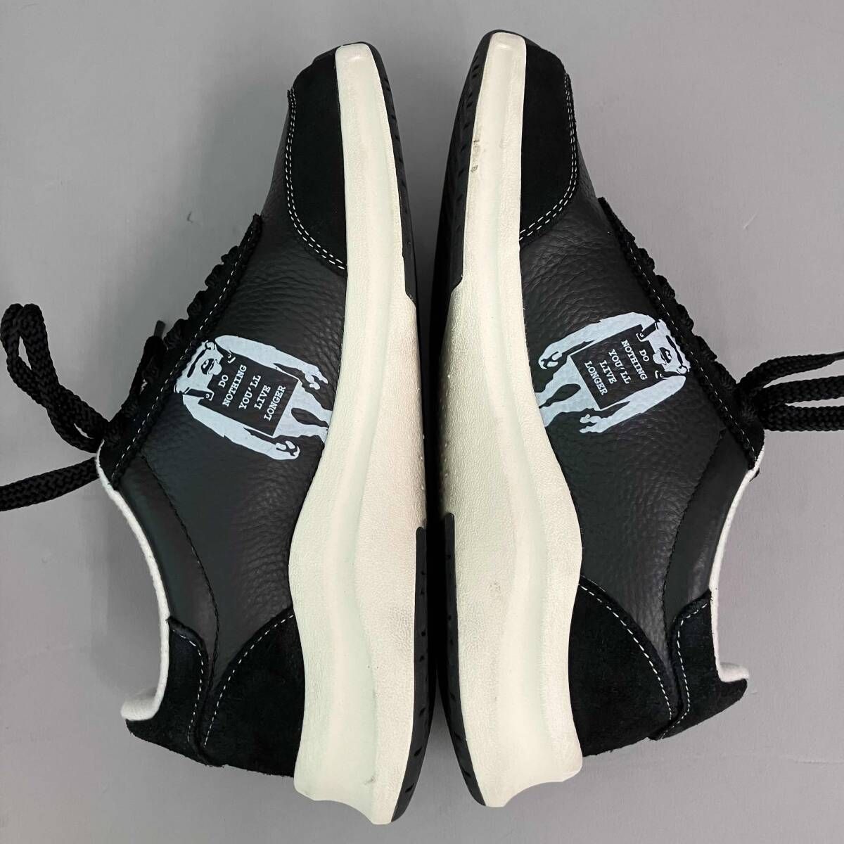 SANGACI0 サンガッチョ BRANDALISED バンクシー BLOW BLACK スニーカー 