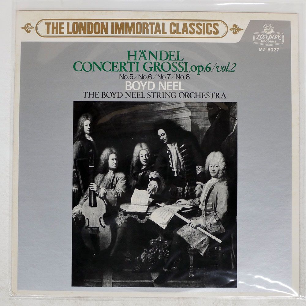 国内盤 BOYD NEEL/HANDEL CONCERTI GROSSI/LONDON MZ5027 LP - メルカリ