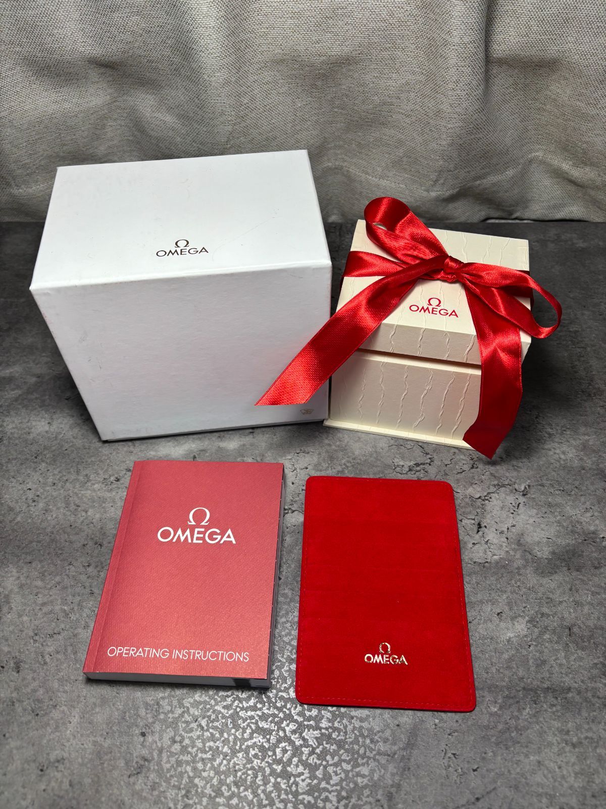 オメガ OMEGA 空箱 BOX コンステレーション ケース 取扱説明書 カード 