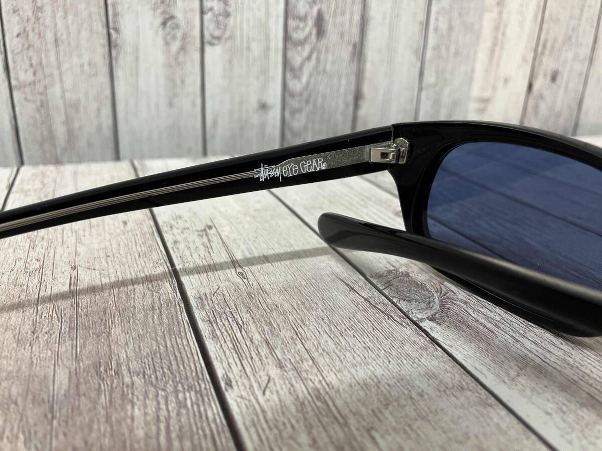 STUSSY ステューシー サングラス MICHAEL ブラックフレーム ブルー