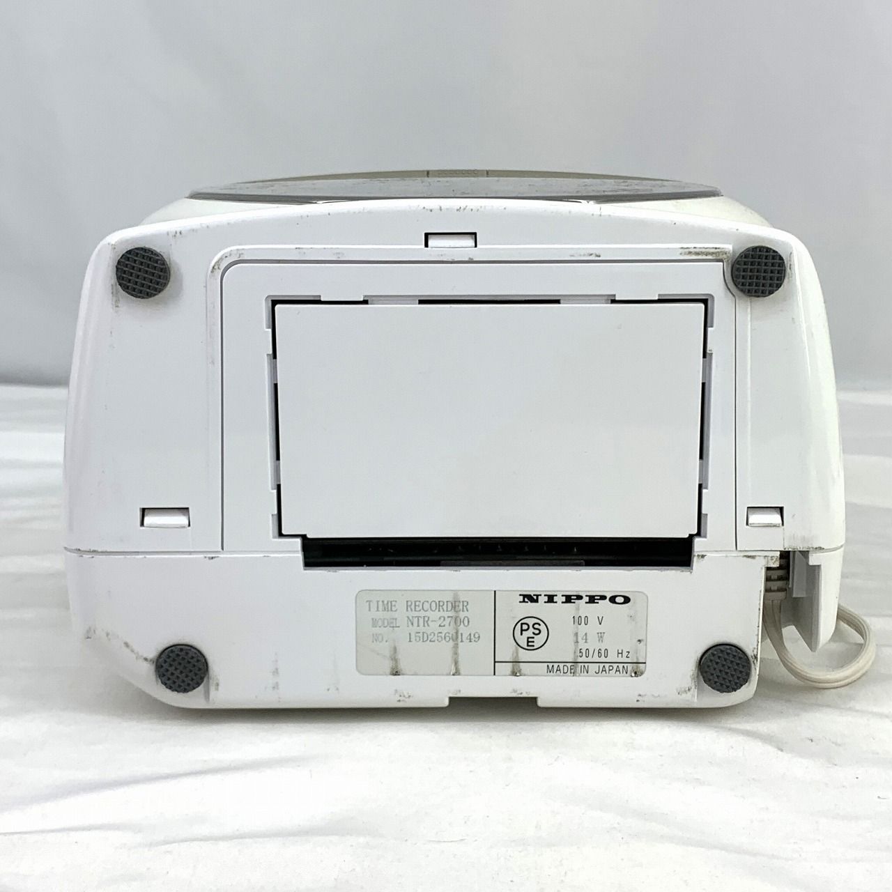 NIPPO タイムレコーダー NTR-2500 動作確認済み 本体のみ - メルカリ