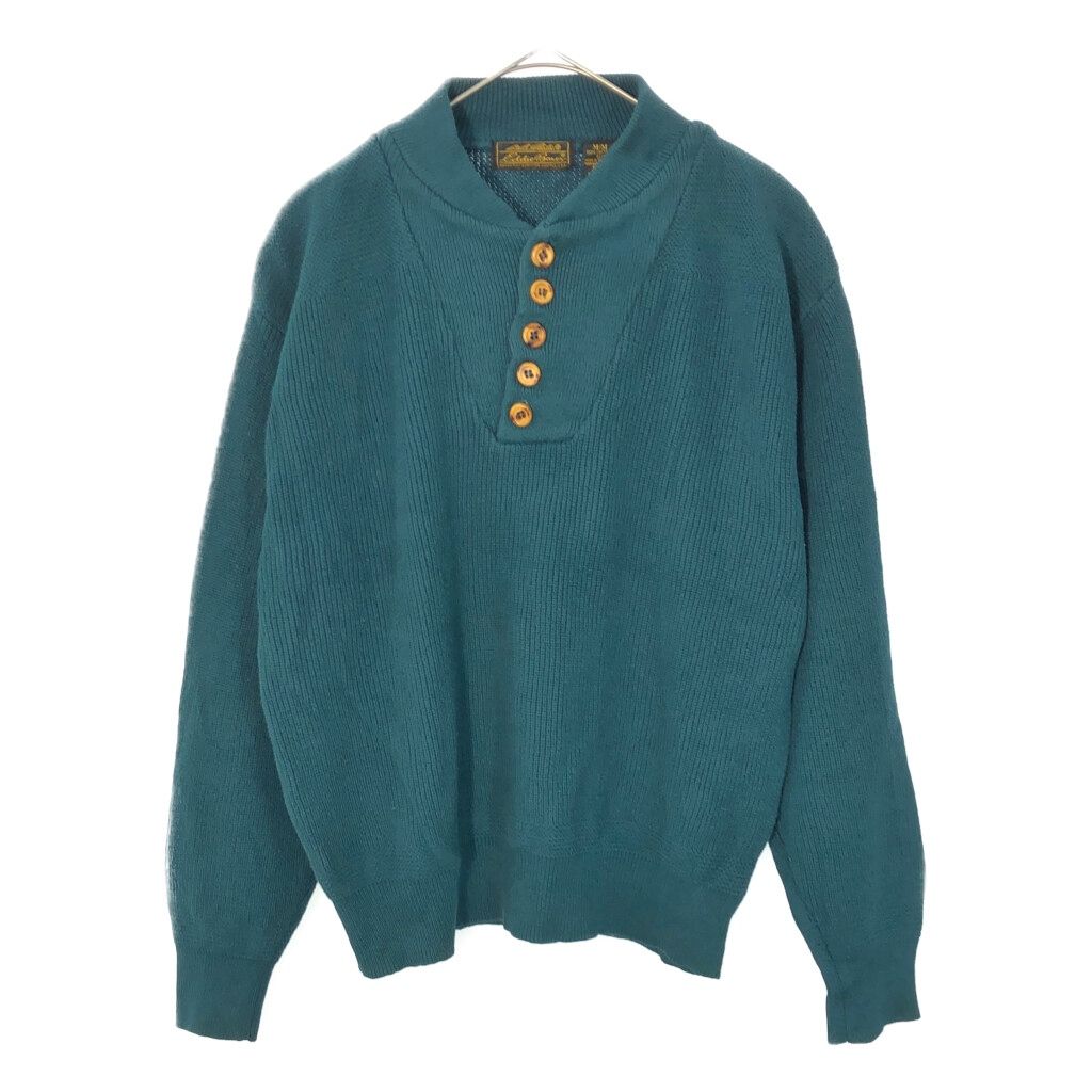 80年代 Eddie Bauer エディーバウアー コットンニットセーター