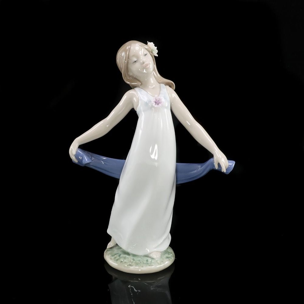 【Lladro】リヤドロ そよ風のダンス 2008 EVENTS CREATION ポーセリン _ 置物 オブジェ