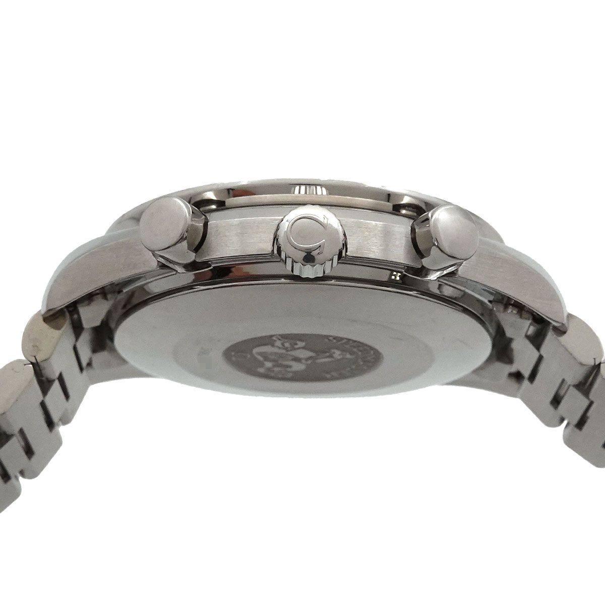  オメガ OMEGA スピードマスター 3510 50 クロノグラフ メンズ 腕時計 ブラック オートマ 自動巻き ウォッチ Speedmaster 90304055 重ね着 自動巻き時計 腕時計(アナログ)