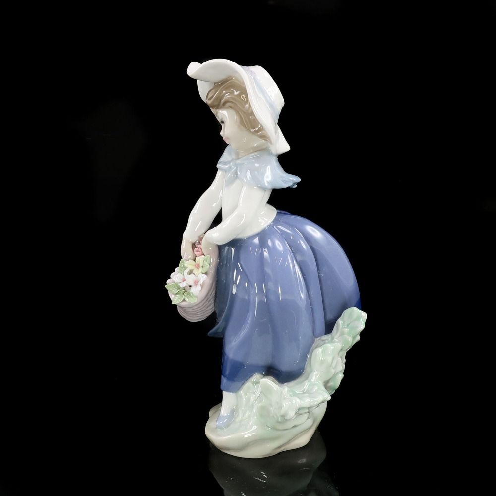 Lladro】リヤドロ きれいな花ばかり 5222 ポーセリン _ 置物 オブジェ