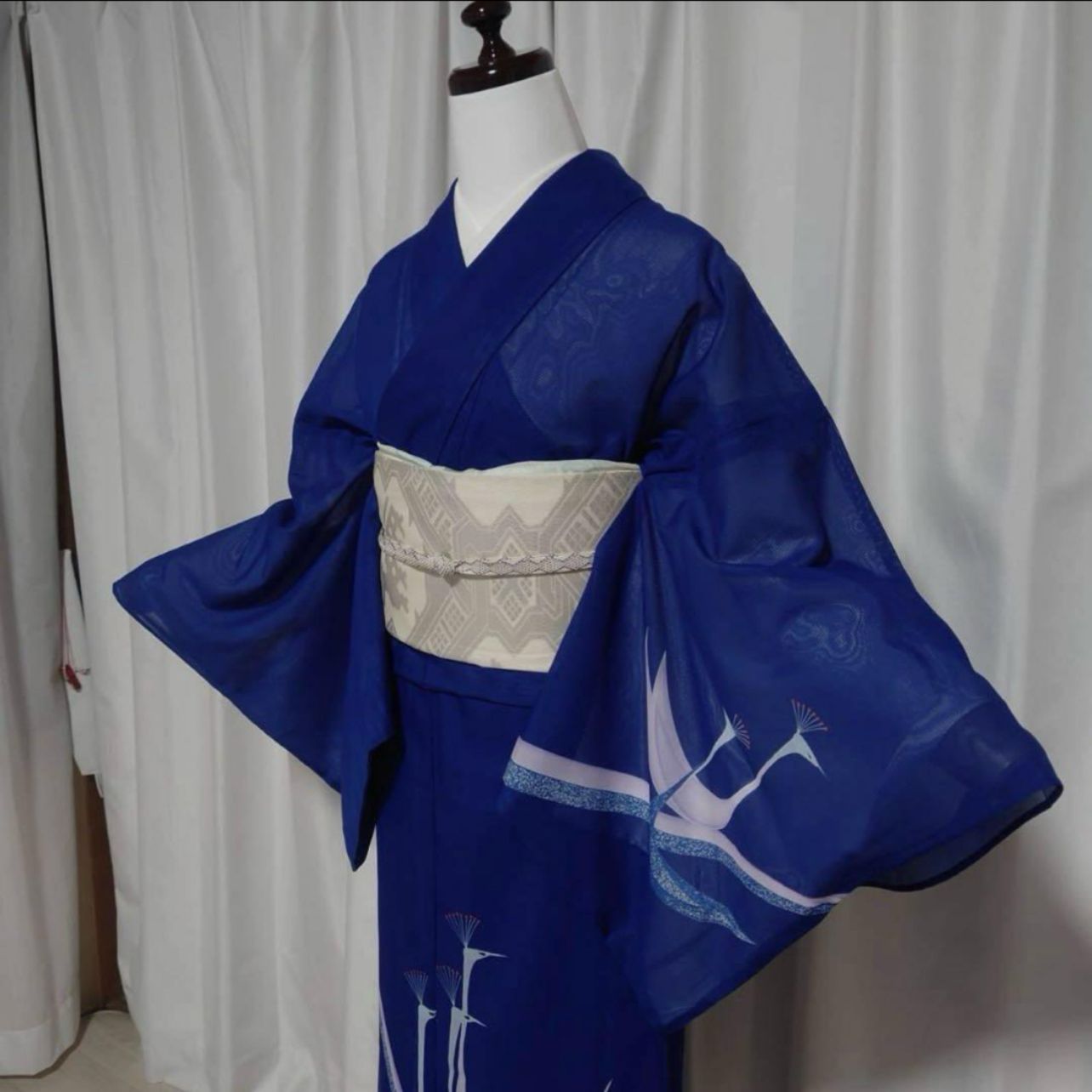 化繊 絽 訪問着 フルセット 洗える着物 夏着物 上品 イ14 - メルカリ