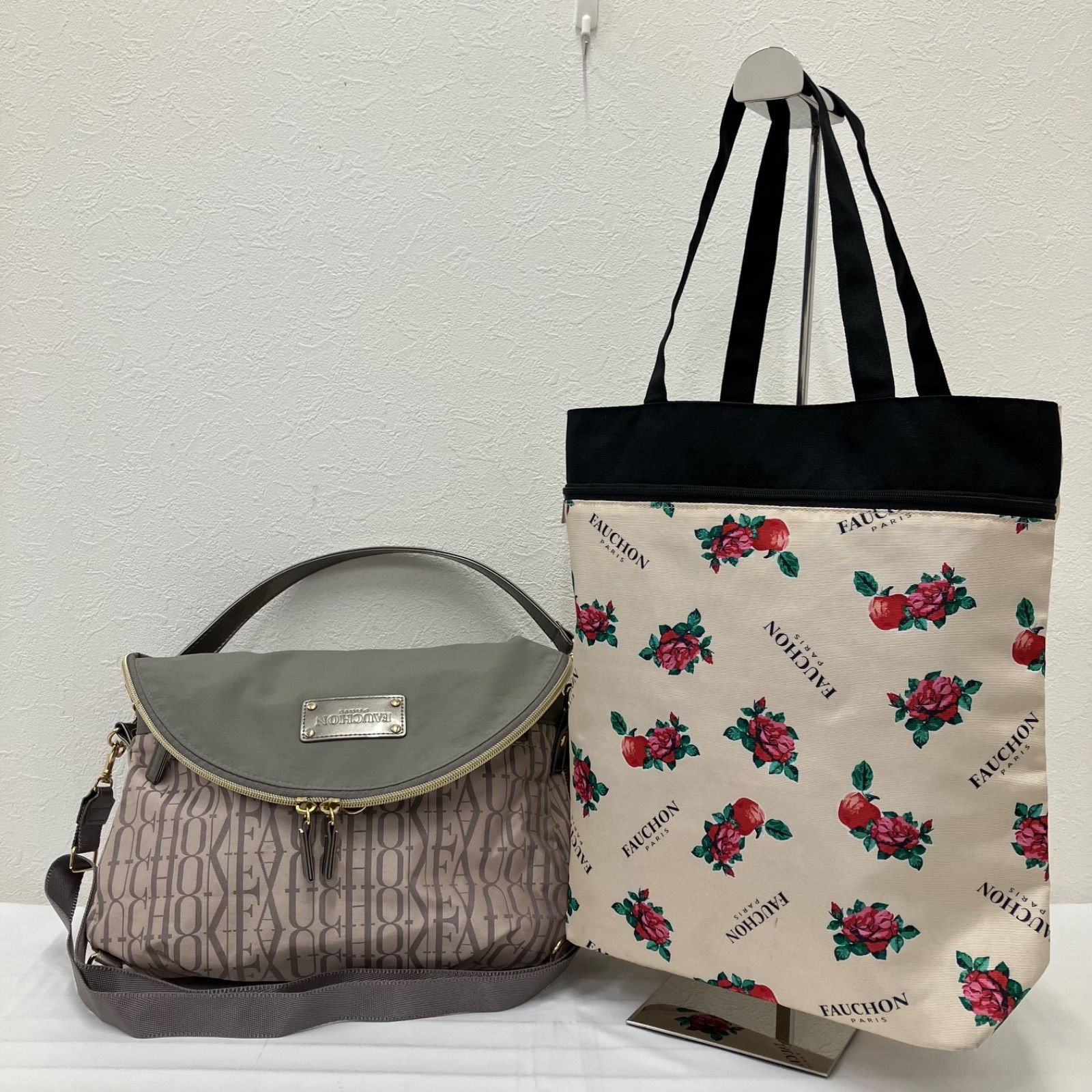9219 FAUCHON フォション バッグ2点セット トートバッグ ショルダー 