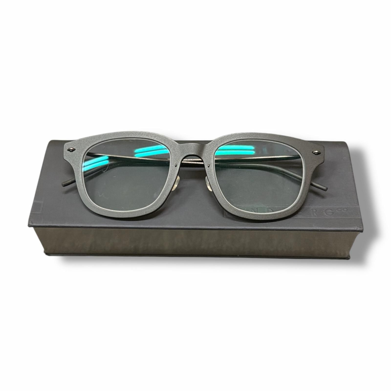 LINDBERGH N.O.W. Square Frame Glasses スクエアフレームメガネ 