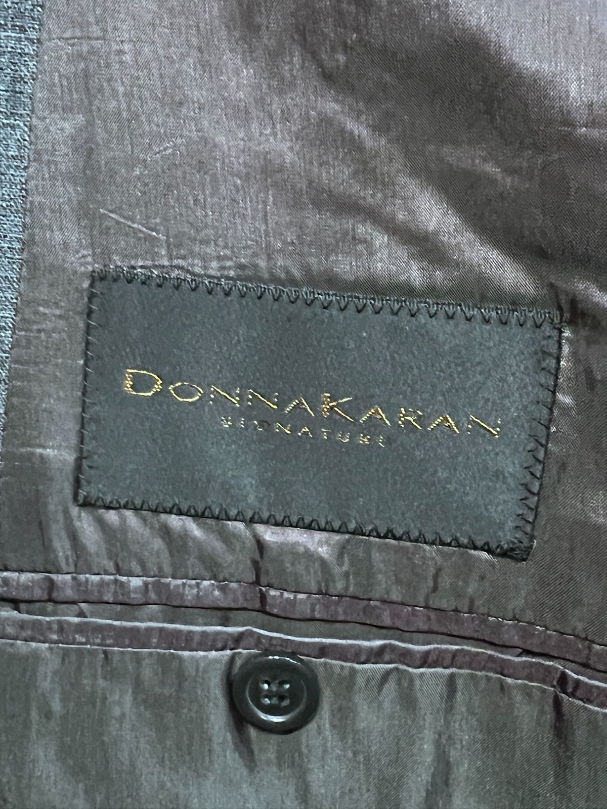 ダナキャランDANNAKARAN SIGNATUREイタリア製セットアップスーツ