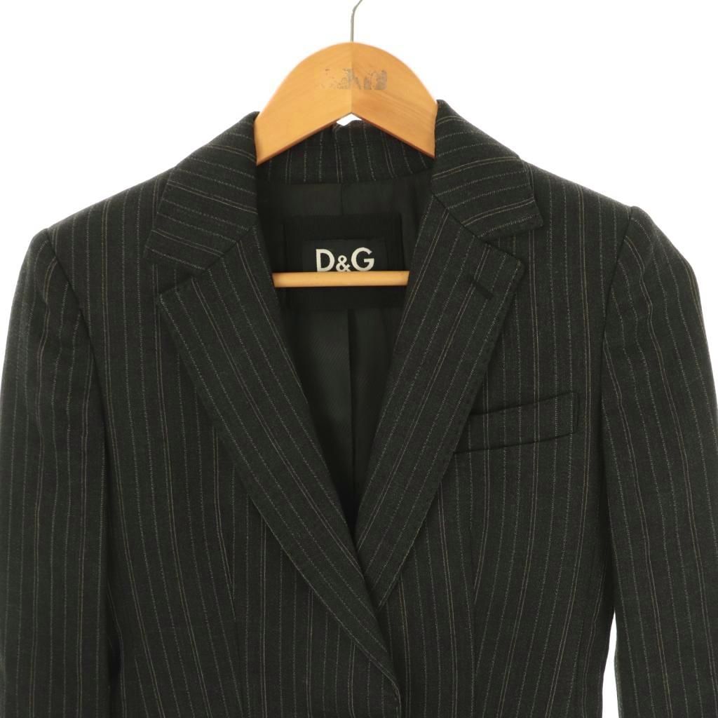 ディー&ジー ドルガバ ドルチェ&ガッバーナ D&G ストライプ柄