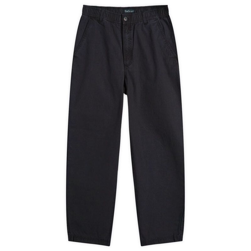 バブアー メンズ ボトムス カジュアルパンツ Barbour Harton Relaxed Trousers Dark Navy ネイビー