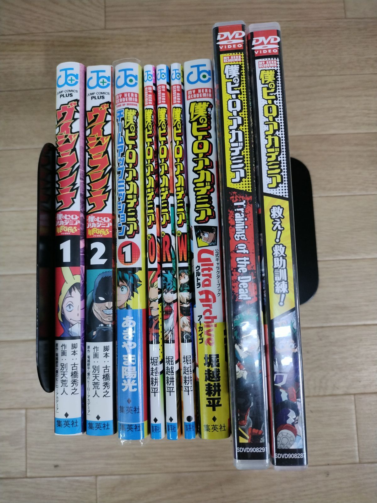 ☆①【未開封13冊】 僕のヒーローアカデミア 1～42巻＋関連本7冊＋DVD2