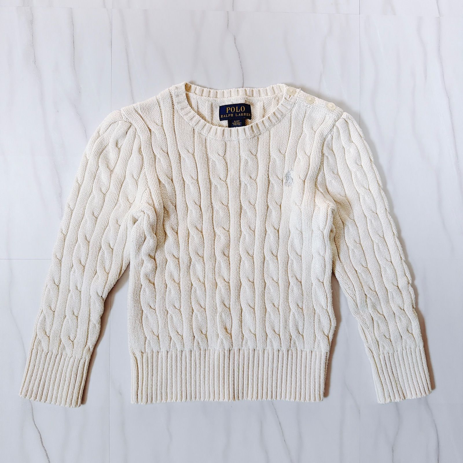 POLO Ralph Lauren ポロラルフローレン ケーブルニット セーター 