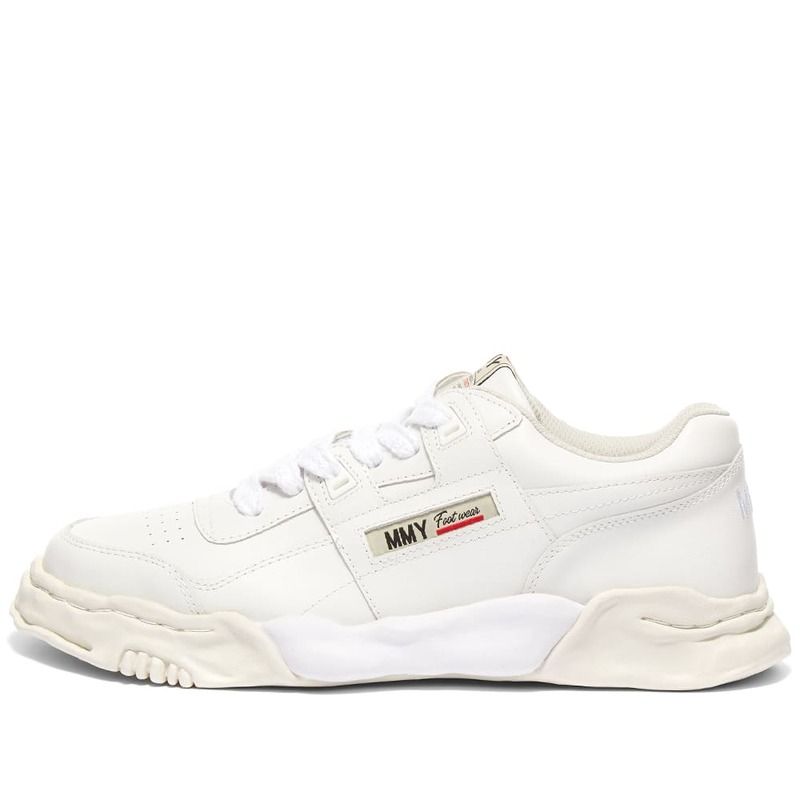 ミハラ ヤスヒロ メンズ シューズ スニーカー レザー Maison MIHARA YASUHIRO Parker Original Soleather Low Top Sneaker White ホワイト