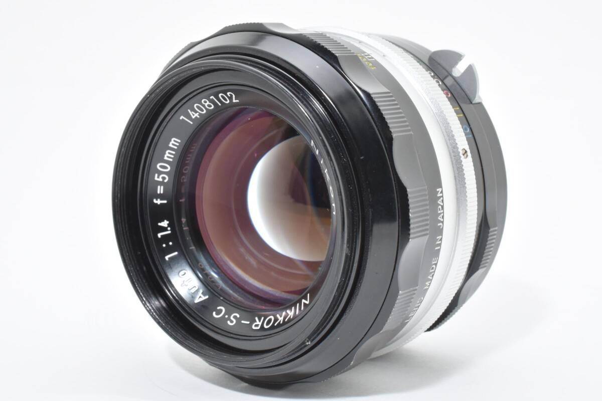 ☆美品☆ニコン Nikon Nikkor-S.C Auto 50mm F1.4 #1362z - メルカリ