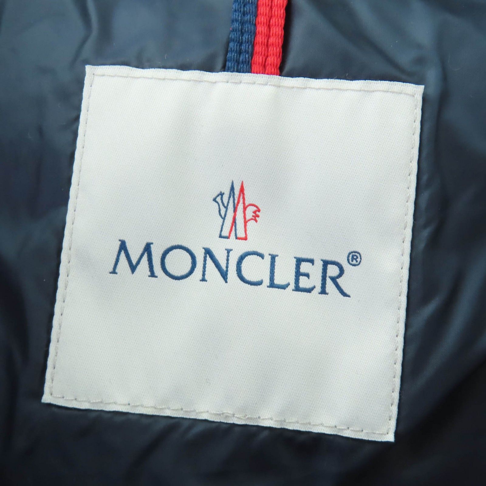 極美品☆MONCLER モンクレール HERMINE エルミンヌ ロゴワッペン