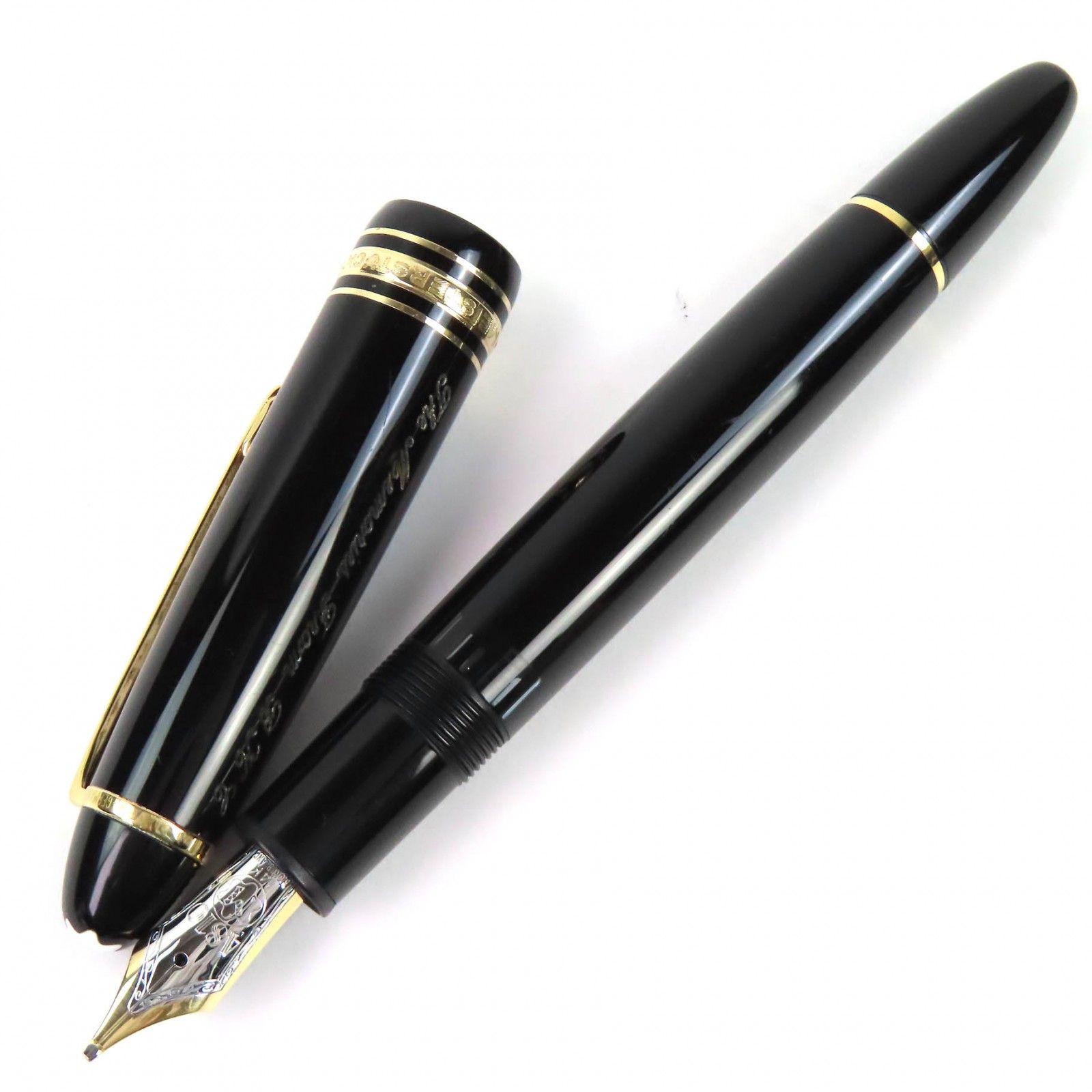 良品△MONTBLANC モンブラン マイスターシュテュック 146 ペン先14K BB