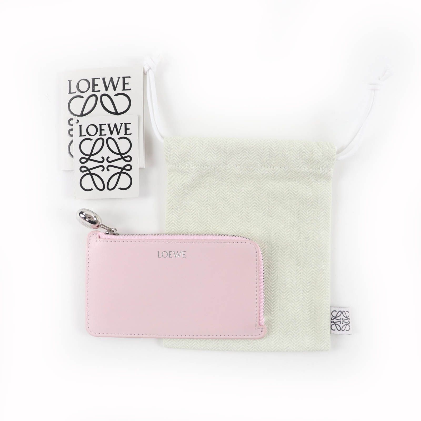 未使用品☆LOEWE ロエベ CANBZ40X01 ぺブル コインカード 未使用品☆LOEWE ロエベ CANBZ40X01 ぺブル コインカード