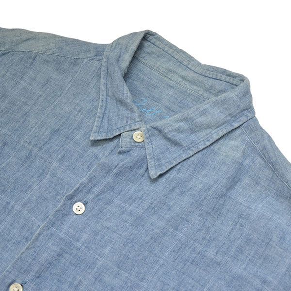 リネンシャツ ボタン付きロールアップシャツ メンズ Porter Classic