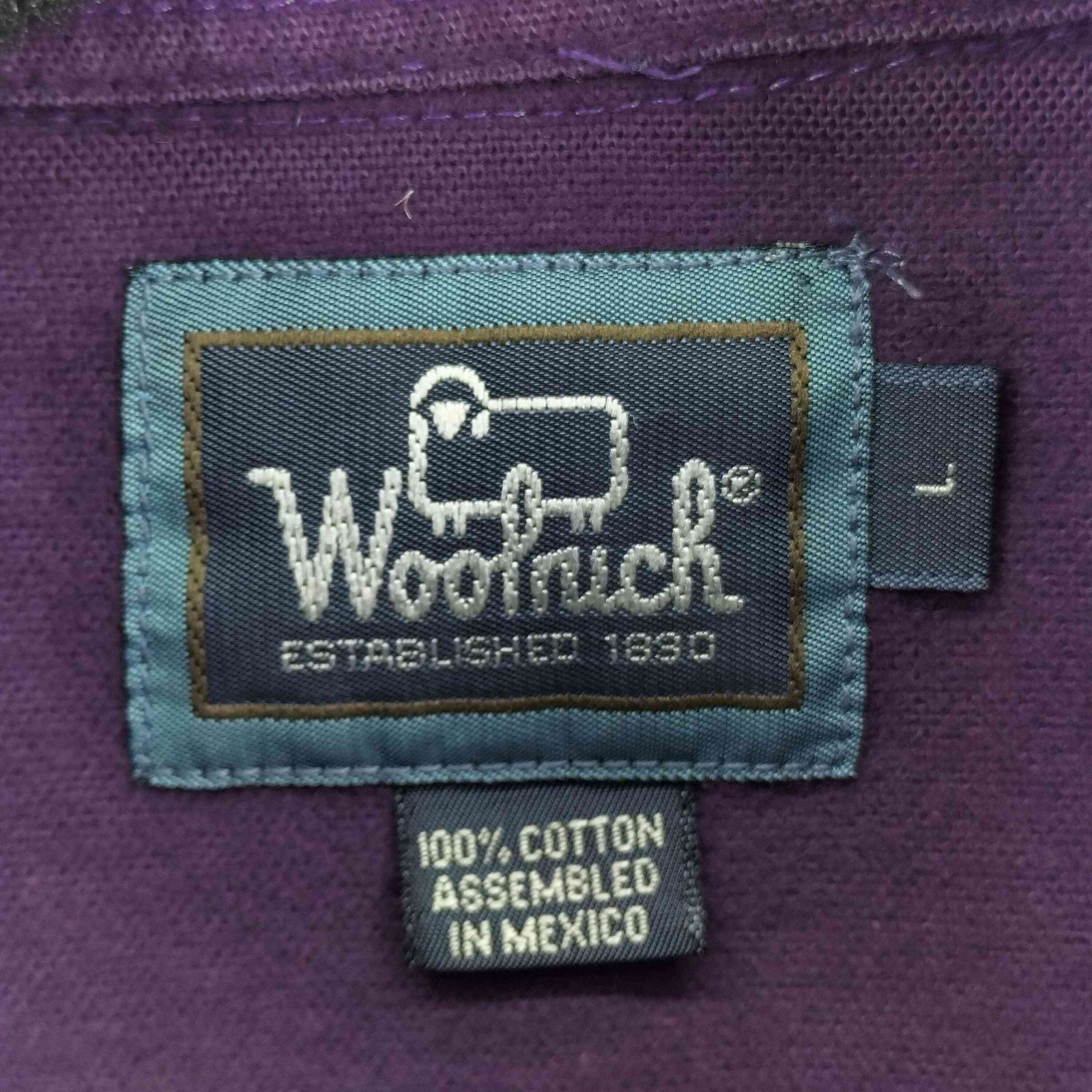 WoolRich ウールリッチ フリース サイズ:L 90s ウールリッチ WOOLRICH 