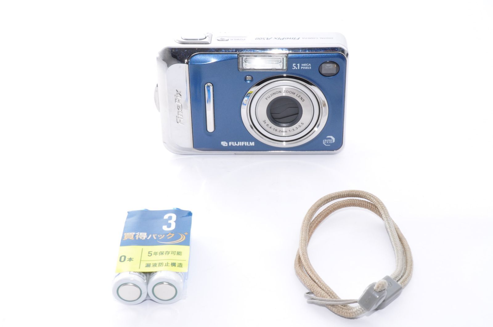 FUJIFILM FinePix A500 DIGITAL Camera ブルー デジカメ デジタル
