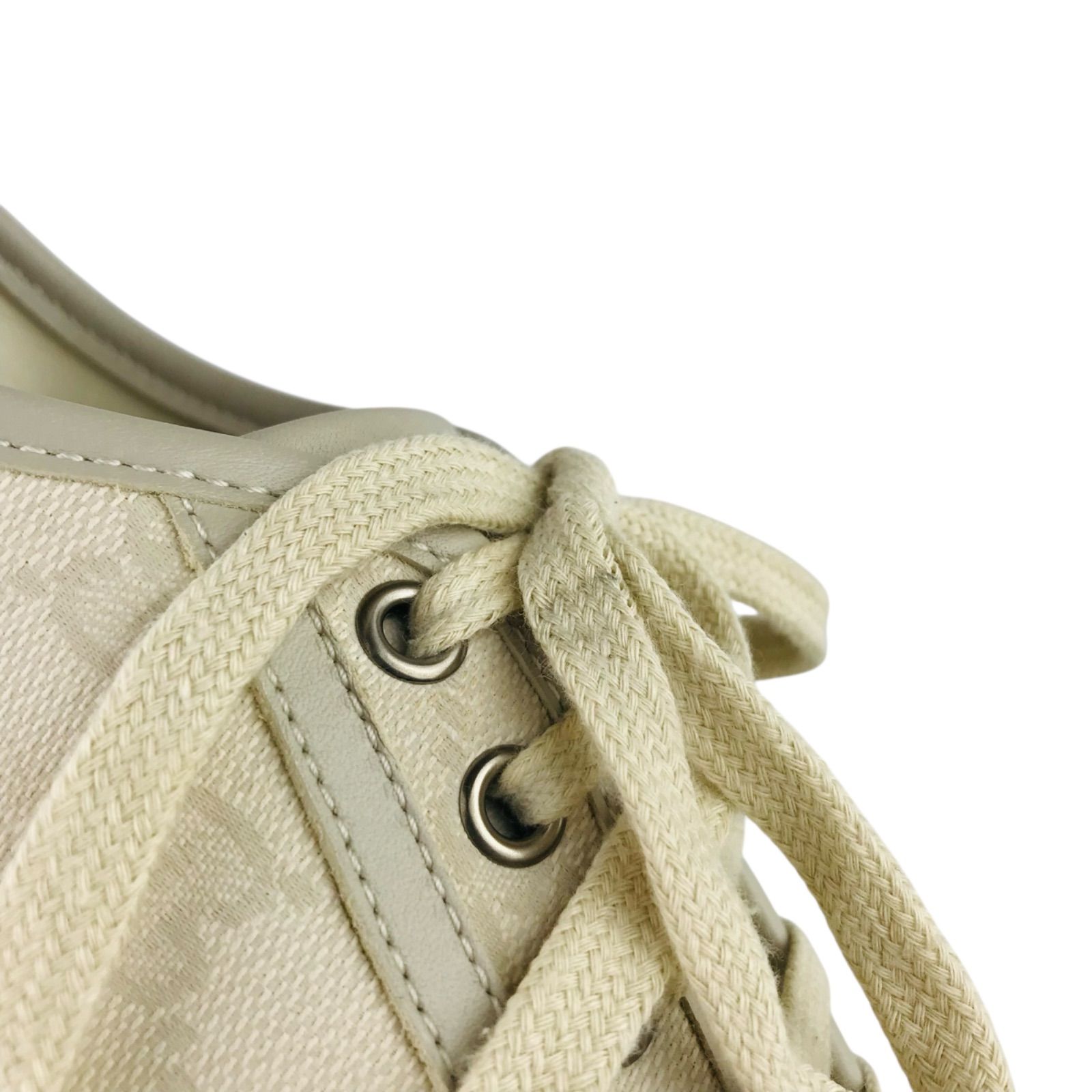 良品☆GUCCI・グッチ・レディース キャンバスレザー切替し GG 