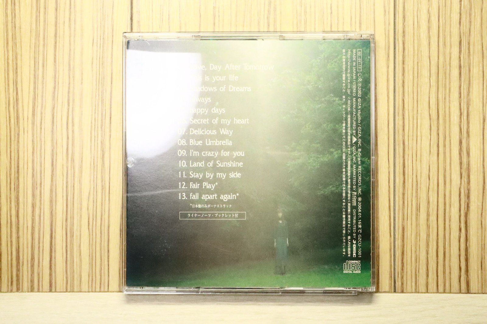 国内盤CD☆大野愛果/AIKA□ シャドウズ オブ ドリームス 【GZCU1001