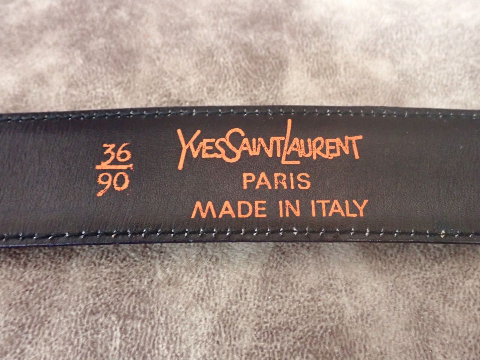 Yves Saint Laurent イヴサンローラン ベルト ブラック レザー バックルゴールドカラー メンズ Happy Birthday イヴ・サンローラン！ ファッション界にもたらした7