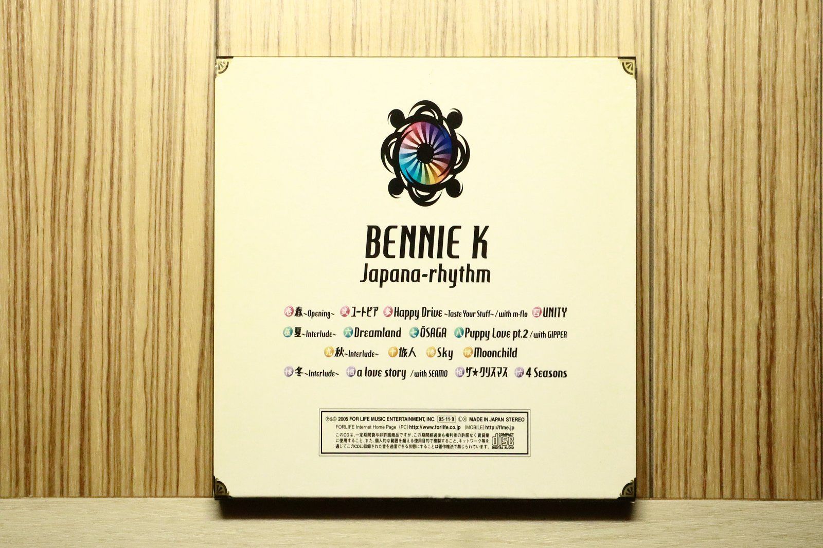 国内盤CD☆ベニー・K/BENNIE K□ Japana-rhythm 【FLCF4078