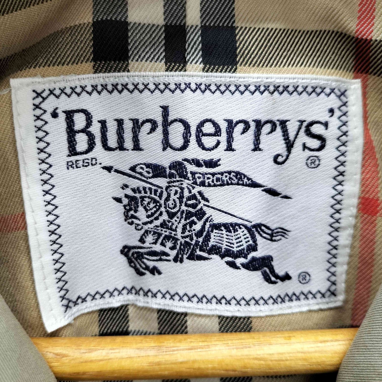 バーバリーズ BURBERRYS 白タグ 裏地 ノバチェック ステンカラーコート