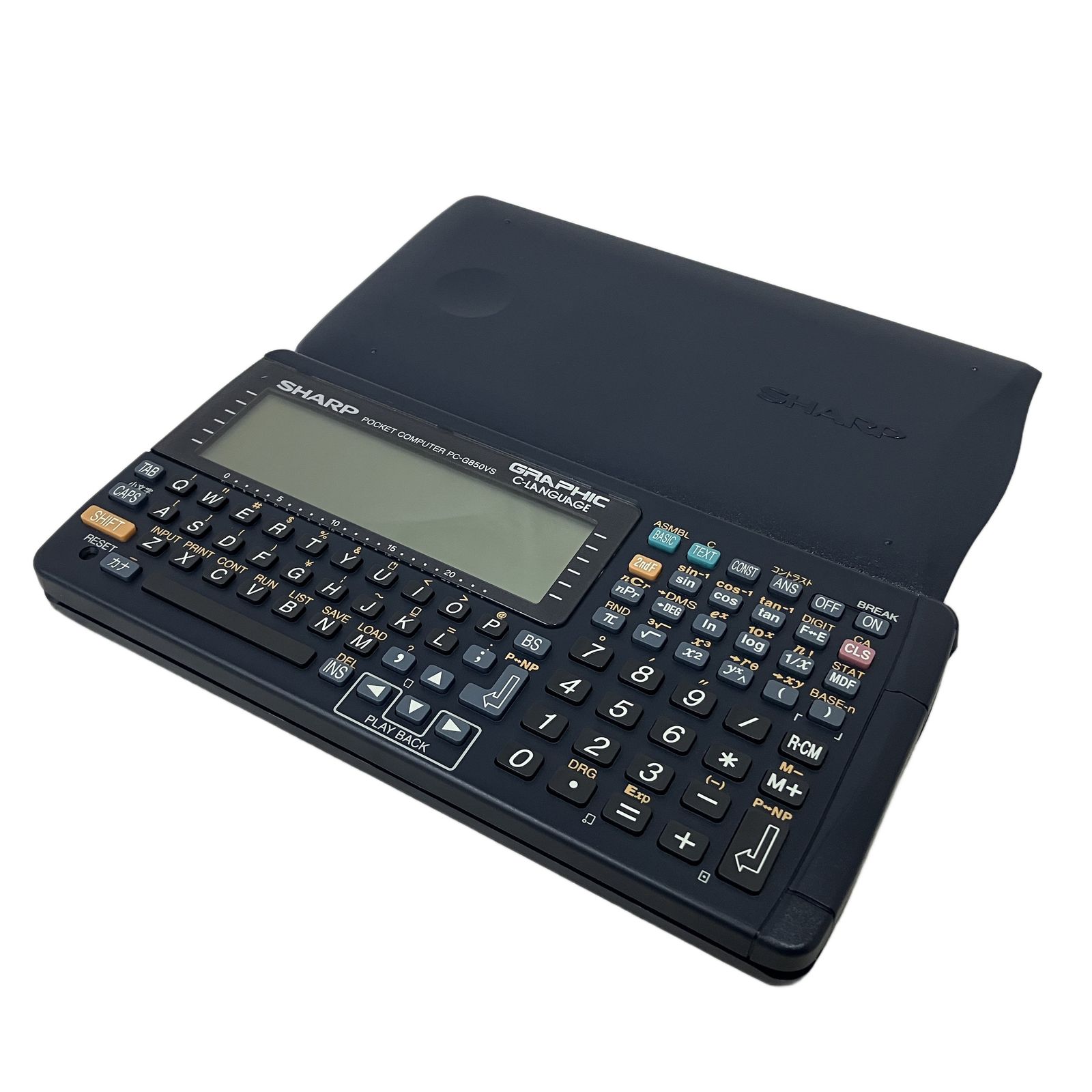 SHARP ポケコン+プリンター&マイクロカセットレコーダー PC-1262/CE
