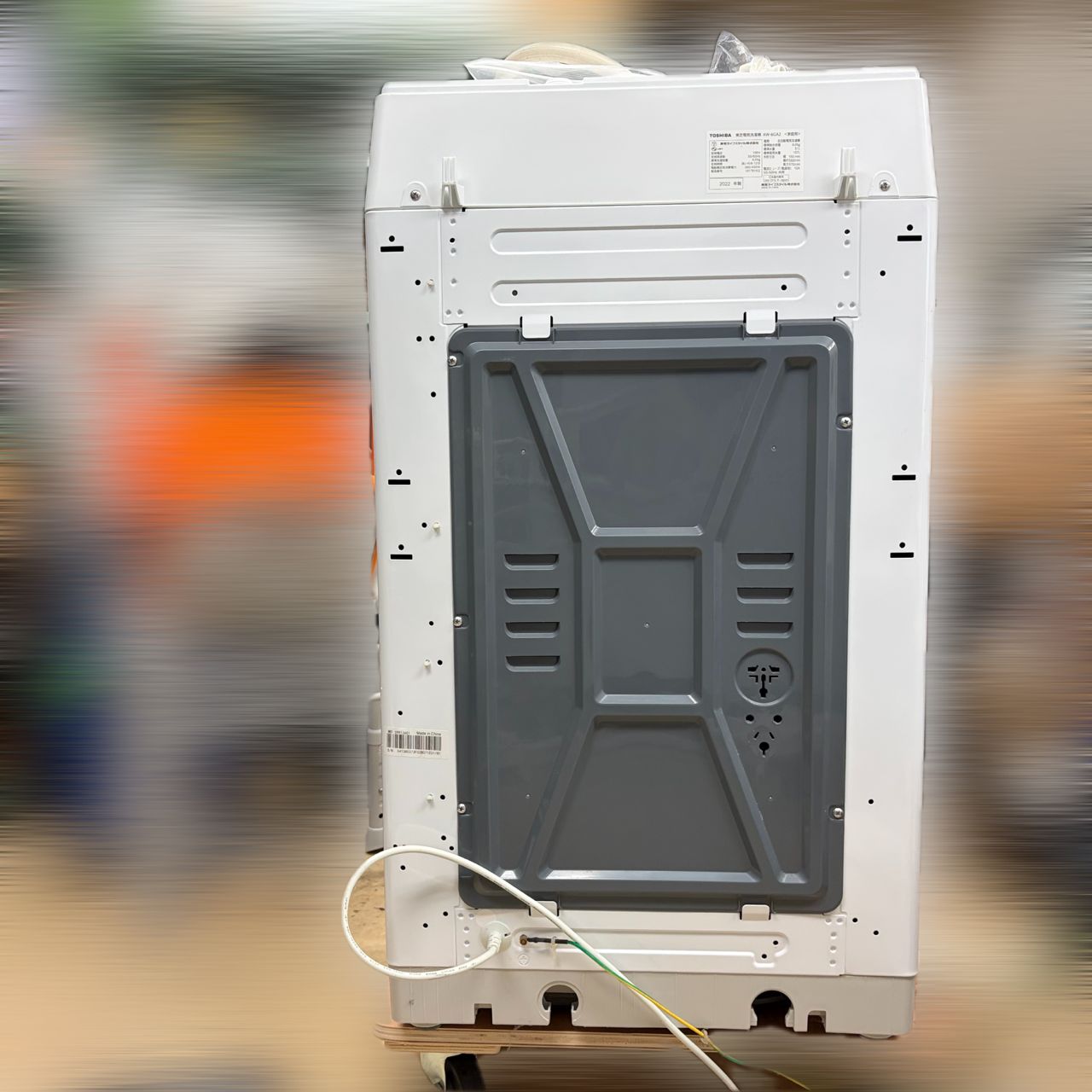 2022年製/動作確認済】東芝TOSHIBA全自動洗濯機6kg AW-6GA2 Wシャワー 