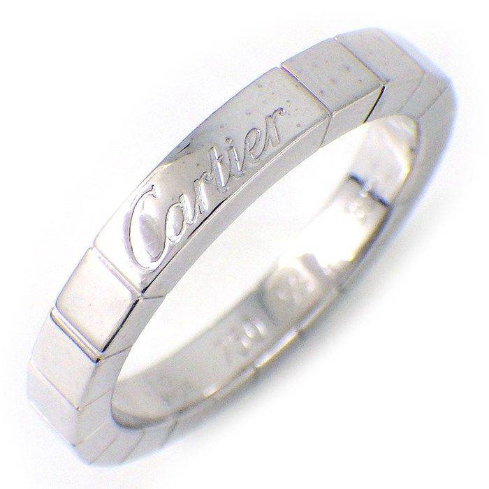カルティエ Cartier リング ラニエール ロゴ K18WG 13号 / #53 【中古