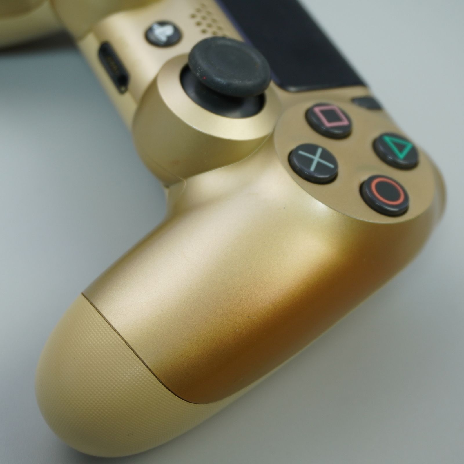 m493】 PS4 コントローラー DUALSHOCK4 ゴールド - メルカリ