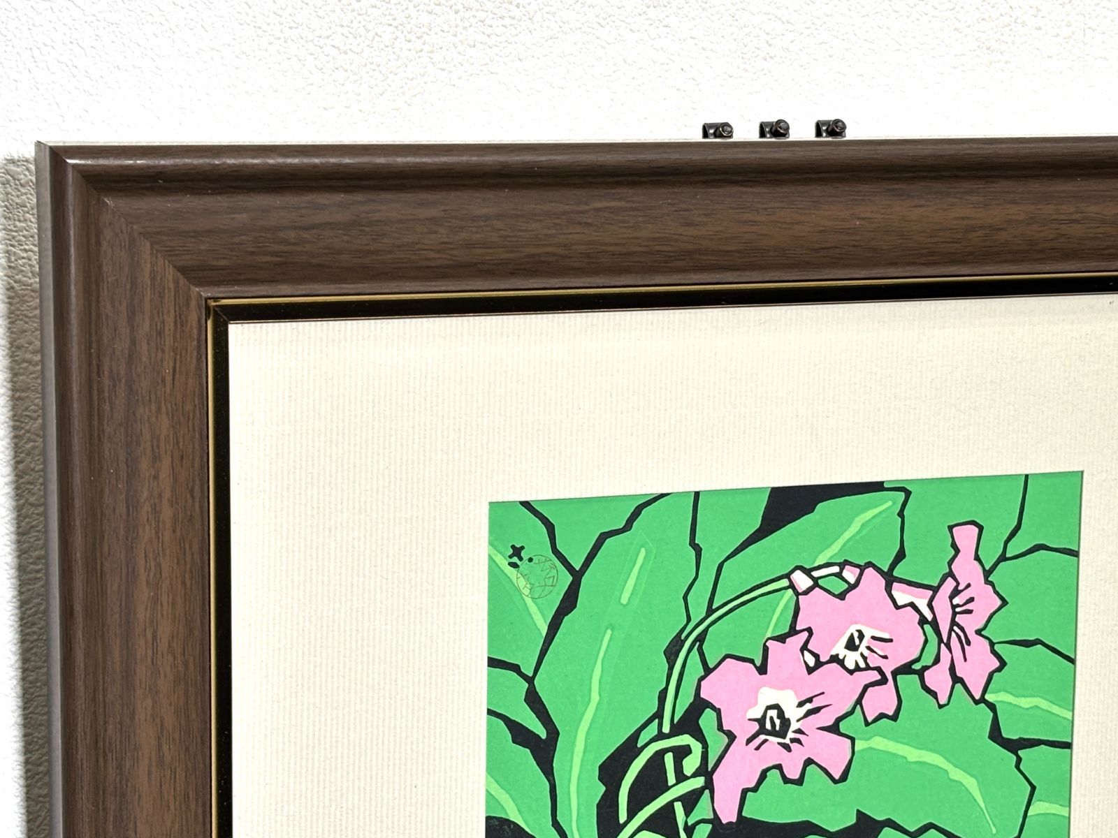 宮田三郎 桔梗 木版画 印 かぶせ箱 絵画 額装 真作【☆n-9】 - メルカリ