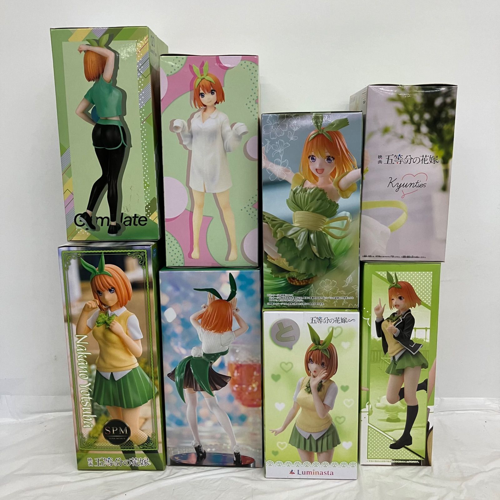 未開封 五等分の花嫁 中野四葉 まとめ売り フィギュア 8個セット