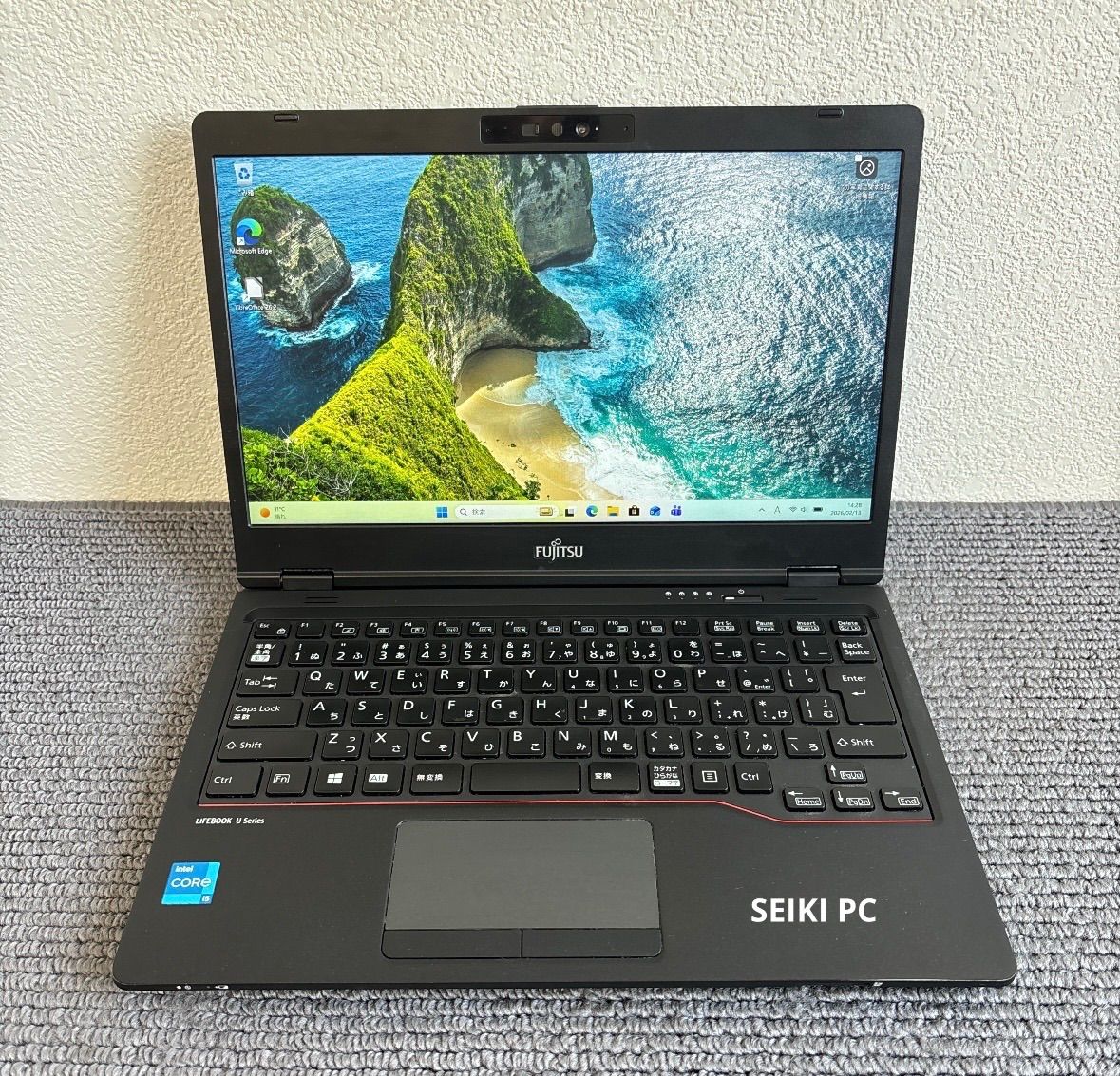 富士通lifebook U7311/F i5-1145G7 メモリ8GB SSD 256GB Win11 顔認証