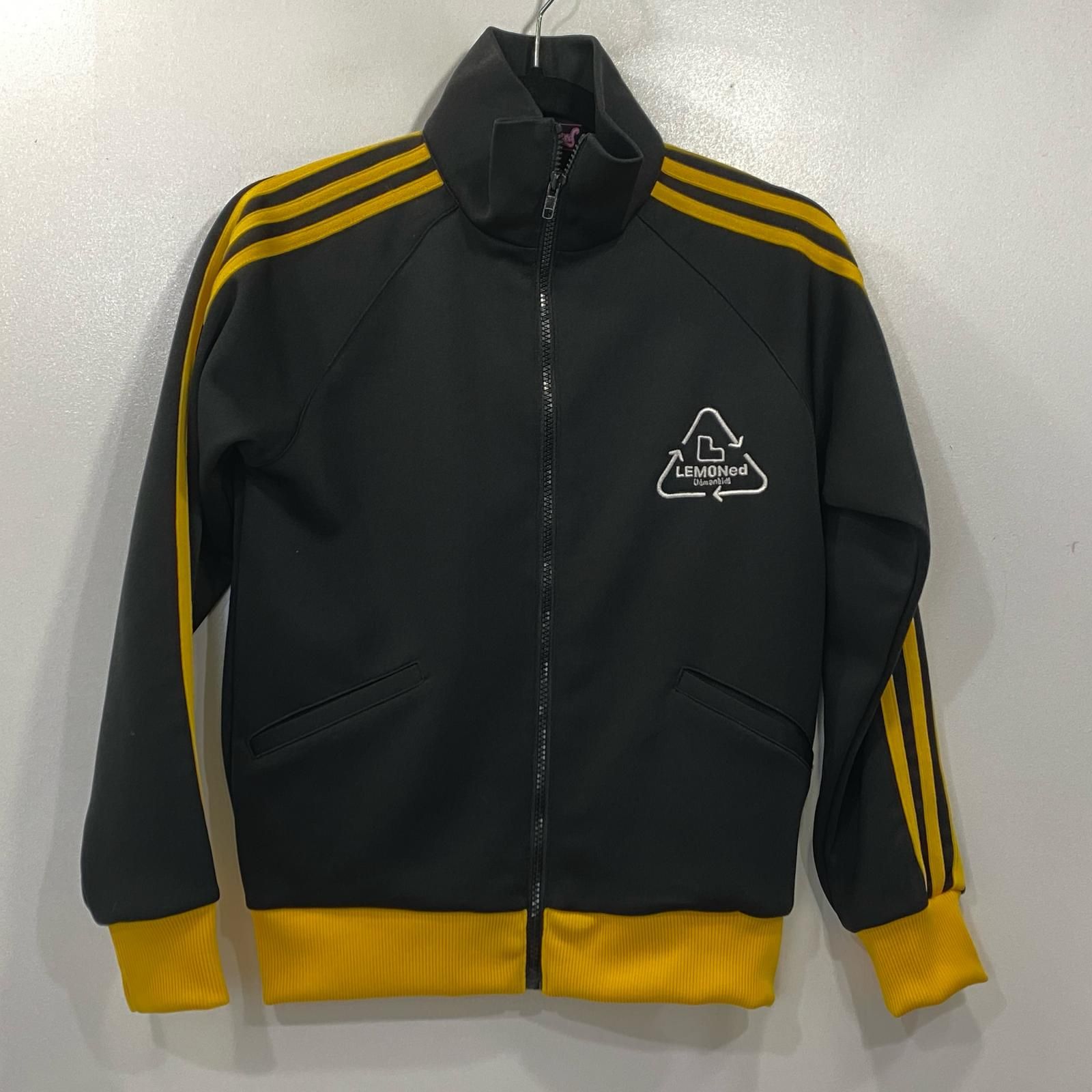 【姫路東店】 中古 LEMONeD X JAPAN hide レモネード ジャージ ラインジャージ HIDE-001 ブラック サイズ：1 【103】 姫路東店】 中古 LEMONeD X JAPAN hide レモネード ジャージ ライン